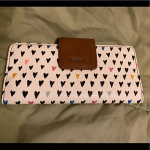Fossil sophia heart wallet New